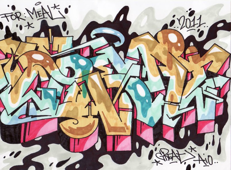 graffiti sketches tumblr