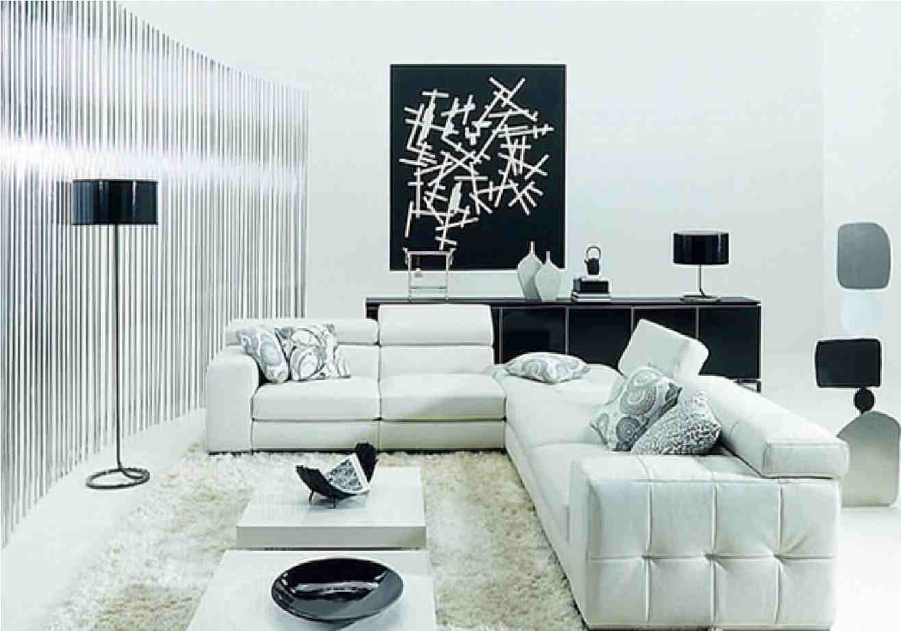 25 Desain Ruang  Tamu  Minimalis Warna Putih  