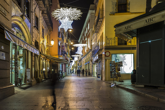 Sevilla en Navidad, Navidad 2015, Calle Sierpes