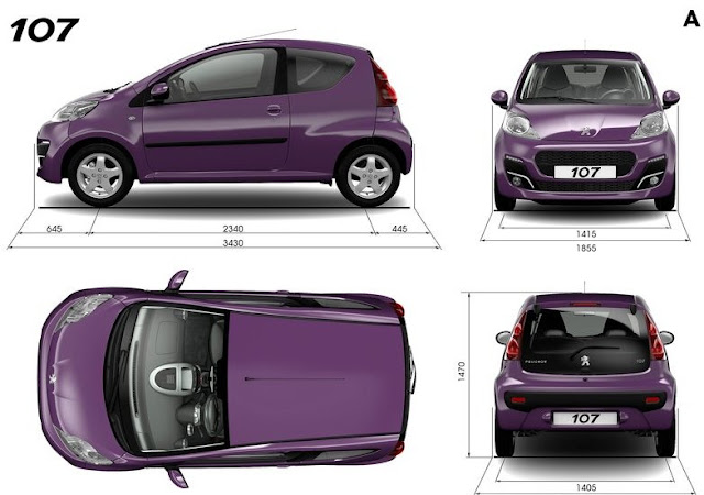 Peugeot 107 3-door 2013 pictures