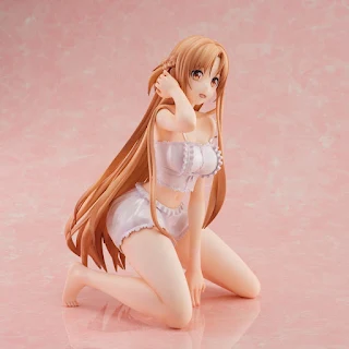 Figura 1/4 de Asuna en su versión Nightwear por Hobby Stock, destacando su elegante diseño y gran nivel de detalle.