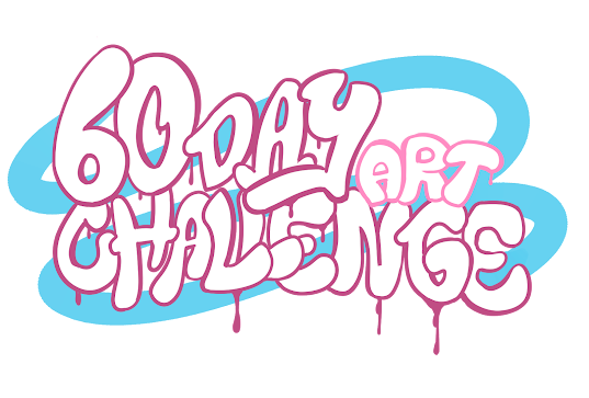 60 Day Art Challenge Graffiti done in Procreate