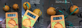 orange battery experiment