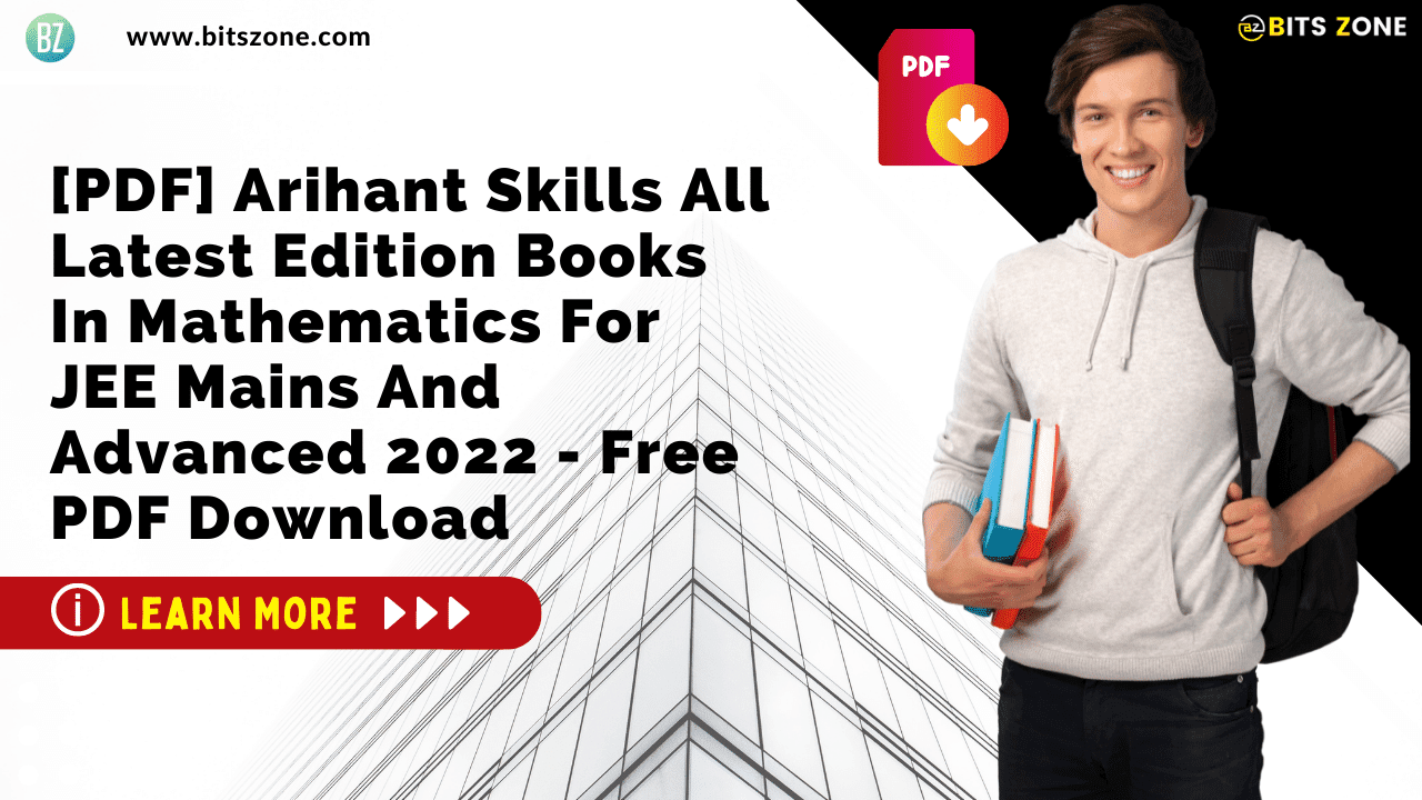 [PDF] Arihant Skills All Latest Edition Books In Mathematics For JEE Mains And Advanced 2022 - Free PDF Download