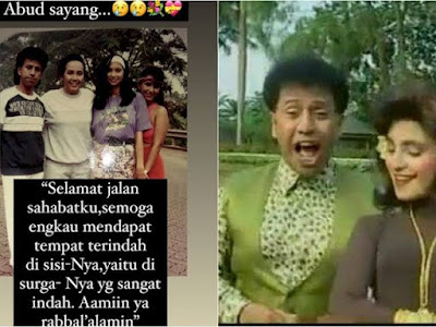 Fuad Alkhar alias Wan Abud. Artis terkenal di era 90-an, meninggal dunia, Jumat (18/6/2021).