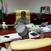 El-Rufai shares a photo of himself in his governor's office