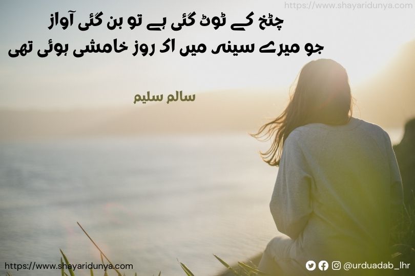 Top 30 khamoshi shayari urdu | khamoshi shayari 2 line | teri khamoshi shayari urdu