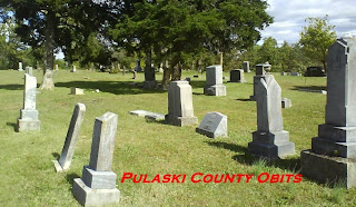 Oaklawn Cemetery in Richland, MO.  Photo by Pulaski County Obits, October 3, 2009