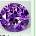 Cubic zirconia amethyst tapered baguette AAA Quality stones
