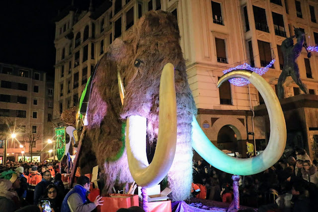 El mamut de la carroza de Baltasar