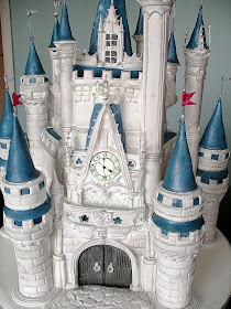 Elegant Cinderella Castle Cakes