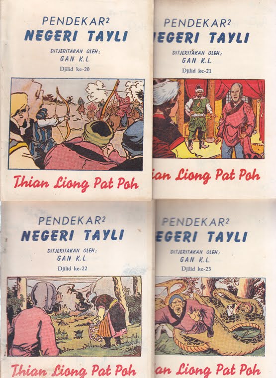 Buku Cerita Silat: Pendekar Negeri Tayli