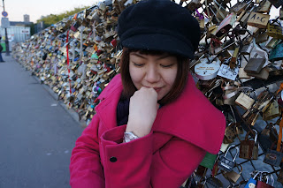 Ms Z's Paris Love Lock Bridge