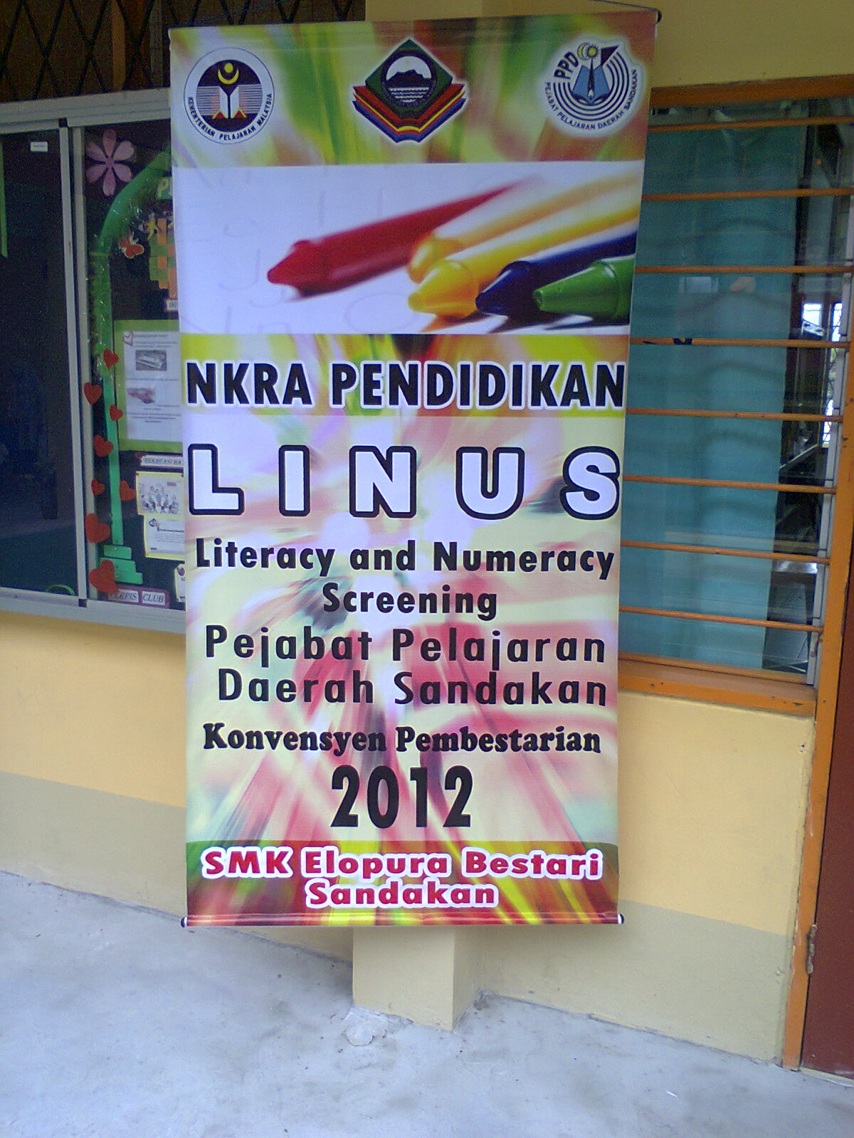 LINUS PPD SANDAKAN: Corat-Coret Pameran LINUS Sempena 