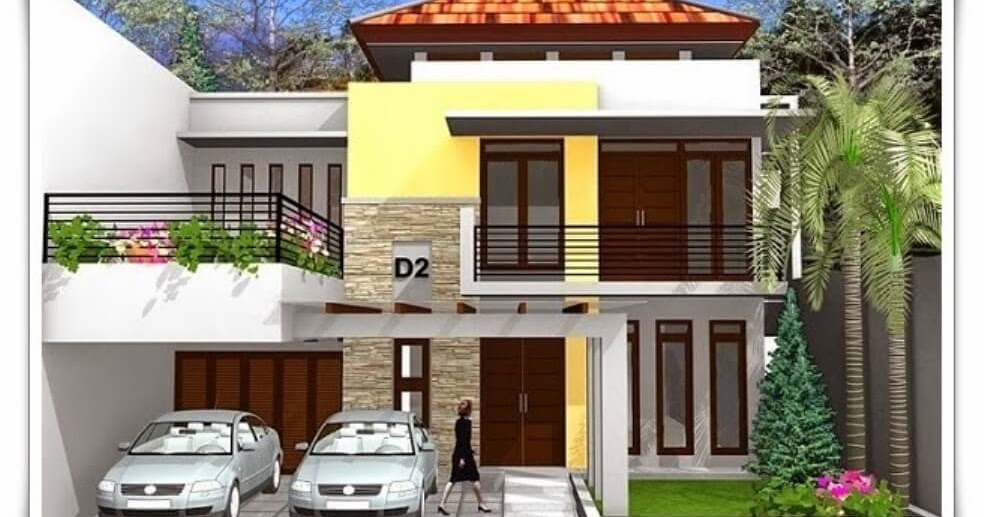 2 Tips Trik Plus 19 Gambar  Rumah  Minimalis  Bertingkat  