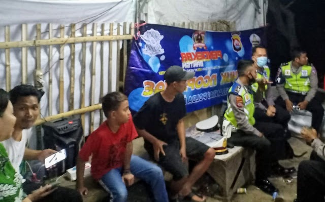 Ngopi Wae, Ditlantas Polda Banten Tekan Penyebaran Covid-19 