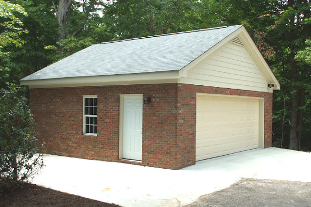 Brick Garage Construction1