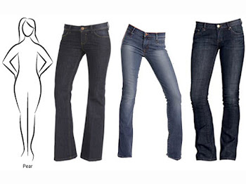Jeans yang sesuai dengan bentuk tubuh kamu..
