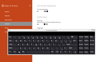Cara Membuka Fitur On-Screen Keyboard di Window 8, 8.1, dan 10