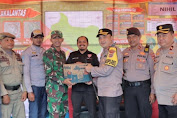 Kapolres Aceh Barat Daya Cek Pos Pelayanan/Pengamanan Natal dan Tahun Baru 2023