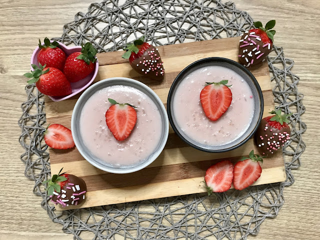 ARROZ CON LECHE DE FRESA Un POSTRE para Sorprender Receta en MYCOOK TOUCH