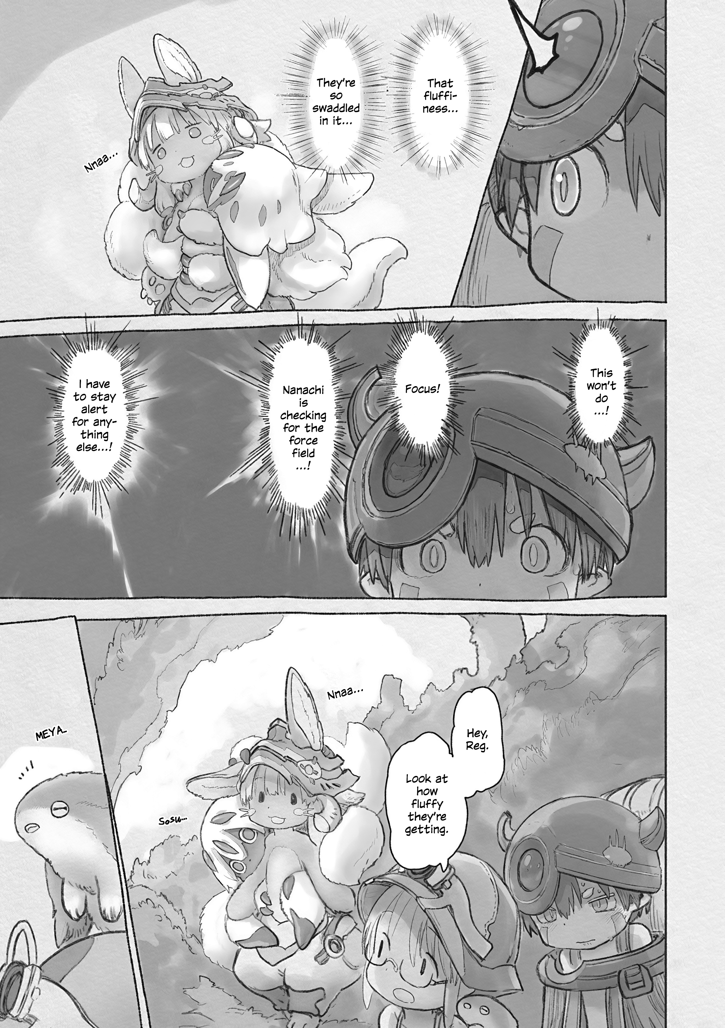 Made in Abyss Chapter 62 - Faputa and Nanachi recolor in 2023