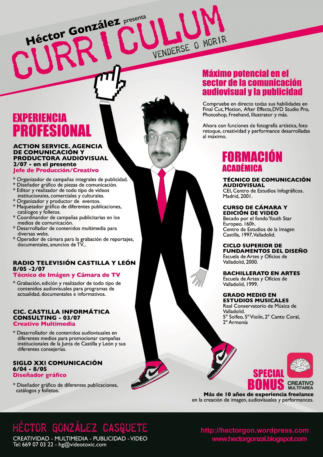 Como hacer un resume creativo para diseño gráfico  Guía 