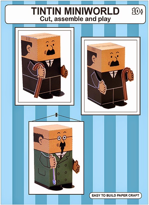 Thomson and Thompson Paper Toy