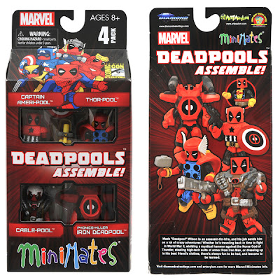 San Diego Comic-Con 2013 Exclusive “Deadpools Assemble” Marvel Minimates Box Set Packaging