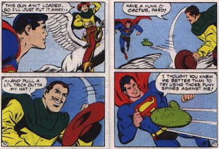 Super in Terra-Man's Skyway Robbery pages 10 and 11