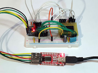 Attempts at reading parallel NAND Flash with Arduino