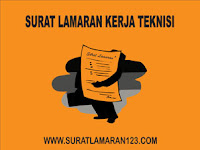 Contoh Surat Lamaran Kerja