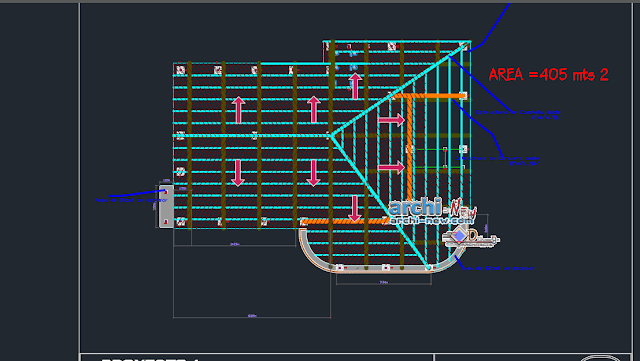 House room 1 level in AutoCAD 
