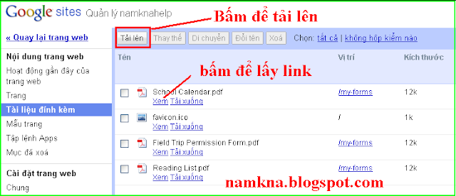 Cách upload file Flash (.swf) lên host Google site và chèn file Flash cho Blog