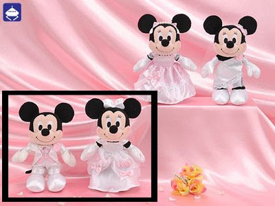 Disney Sega Mickey Minnie in Wedding Suit Item No MY0702