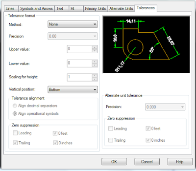 Cara setting dimensi pada Autocad