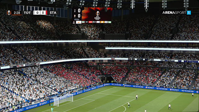 Tottenham Hotspur UEL Ads + TV Screen For eFootball PES 2021