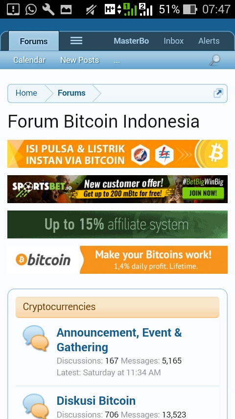 Mencari dan Berbagi Informasi Tentang Bitcoin Bersama Forum Bitcoin Insonesia 