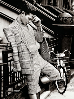 Dmitry Brylev Wears Houndstooth Styles for Essential Homme