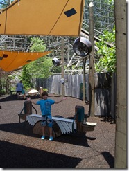 Another mist sprayer in the kids playground area