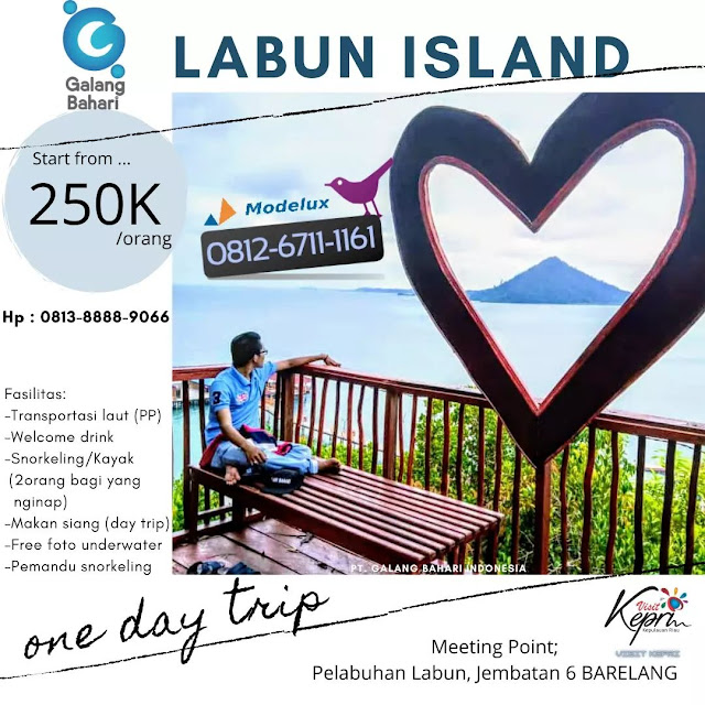 Destinasi Wisata Batam Pulau Labun bersama Galang Bahari Travel