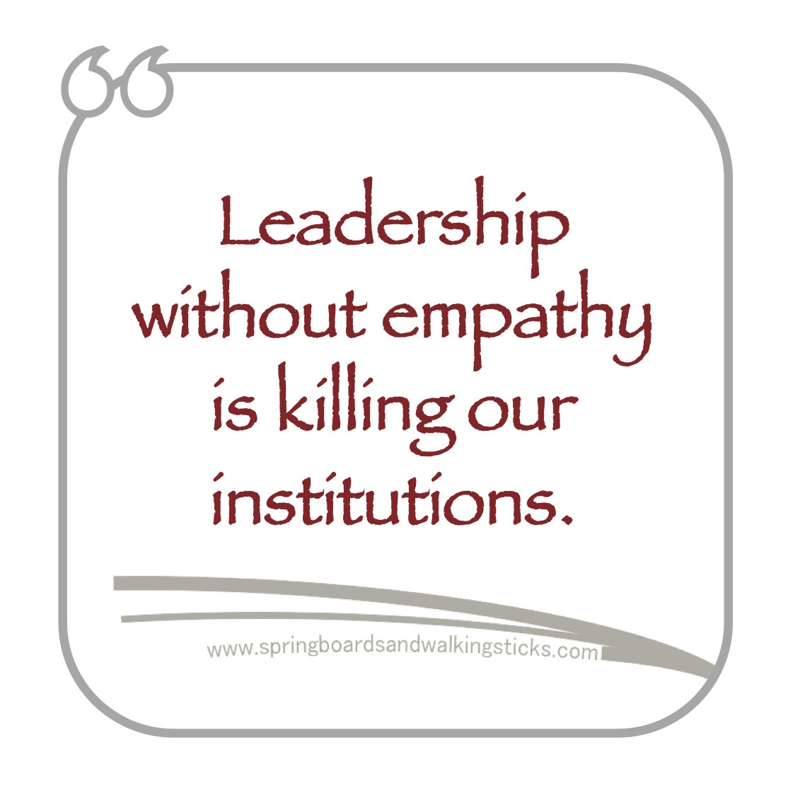 Psychopaths and leadership and empathy