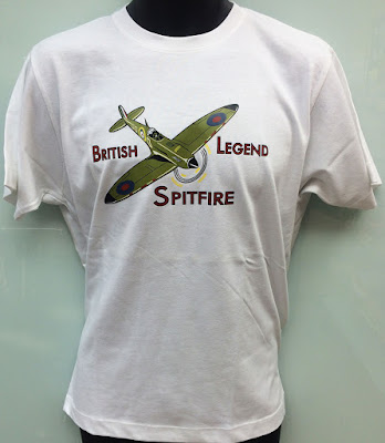 British Legend Spitfire T-shirt from Savage London