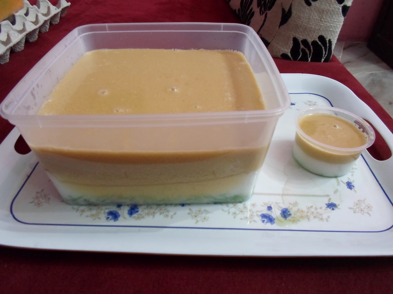 Gula Hangus ( 002177897 - D ): Resepi Puding Cendol Gula 