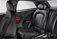 Mini John Cooper Works Paceman (2013) Rear Seats