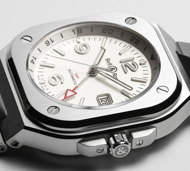 Bell & Ross BR 05 GMT White