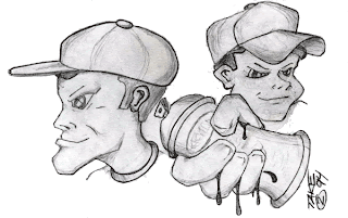 Graffiti Characters Sketches 