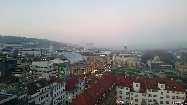 Blick von der Stiftskirche - Stuttgart