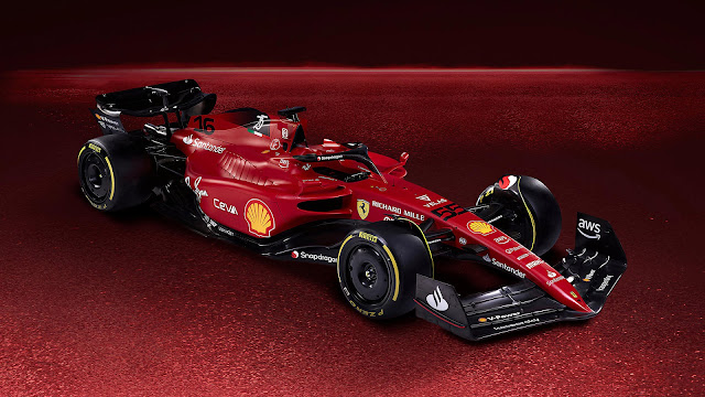 Fotos del Ferrari F1-75 2022