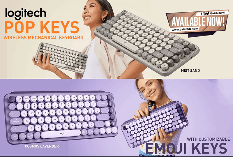 Logitech Pop Wireless Keyboard and more now available in PH via DataBlitz